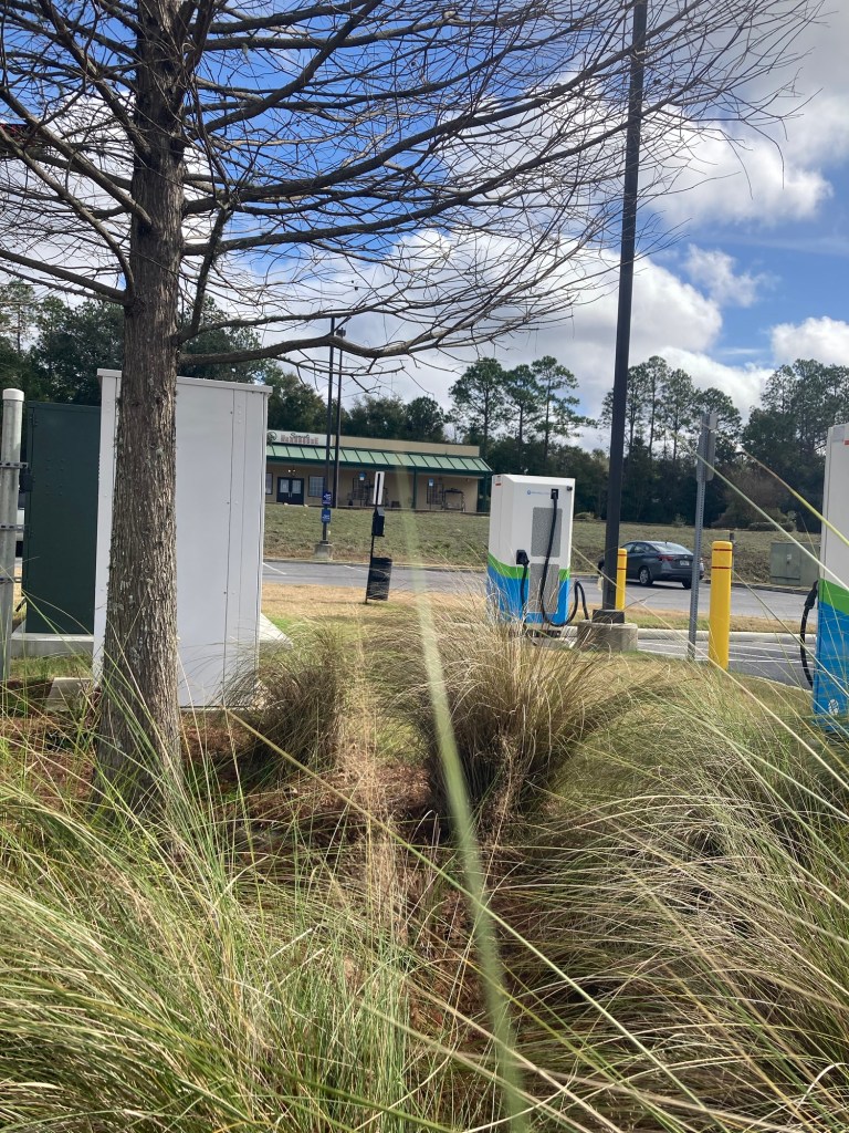 The FPL Evolution charging station in Crestview, Florida.