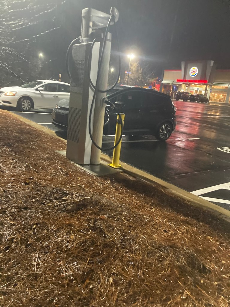The GM charging station in Newnan, Georgia.